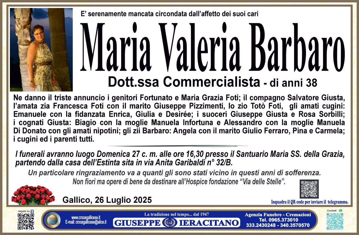 Maria valeria Barbaro