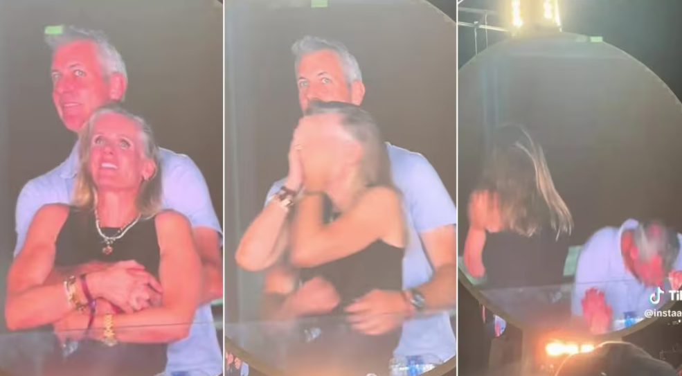 Coldplay Kiss Cam