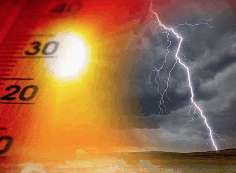 caldo record al Sud e maltempo al Nord