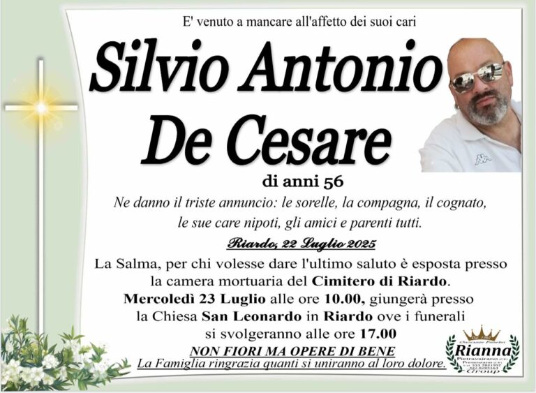 Silvio Antonio De Cesare