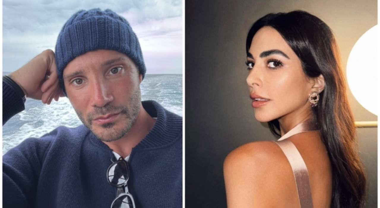 Stefano De Martino consola Rocio Munoz Morales