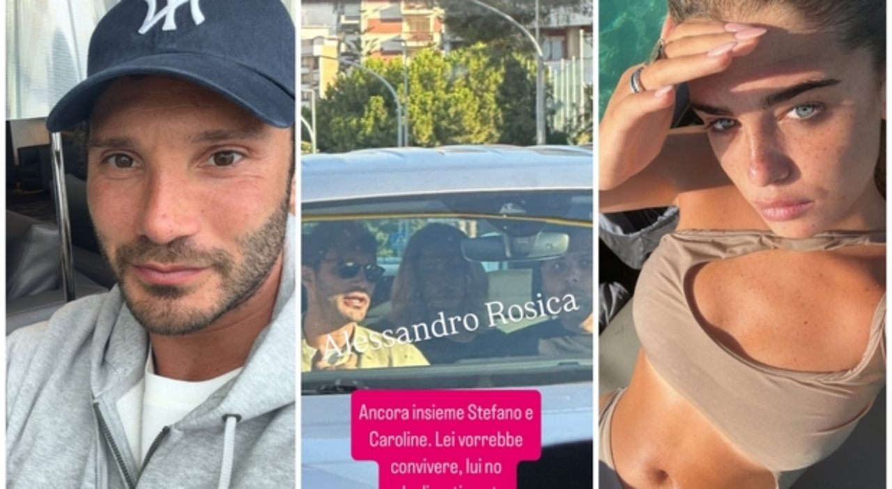 Stefano De Martino e Caroline Tronelli