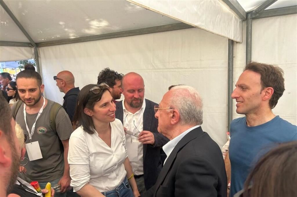 incontro Schlein De Luca Campania