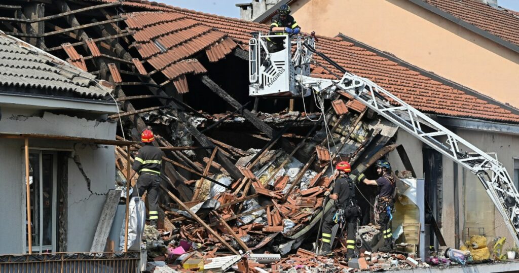esplosione via Nizza Torino