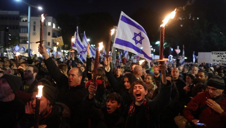 proteste a Tel Aviv