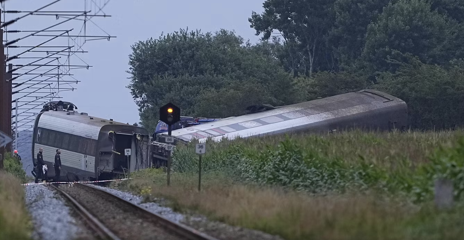 Incidente ferroviario in Danimarca