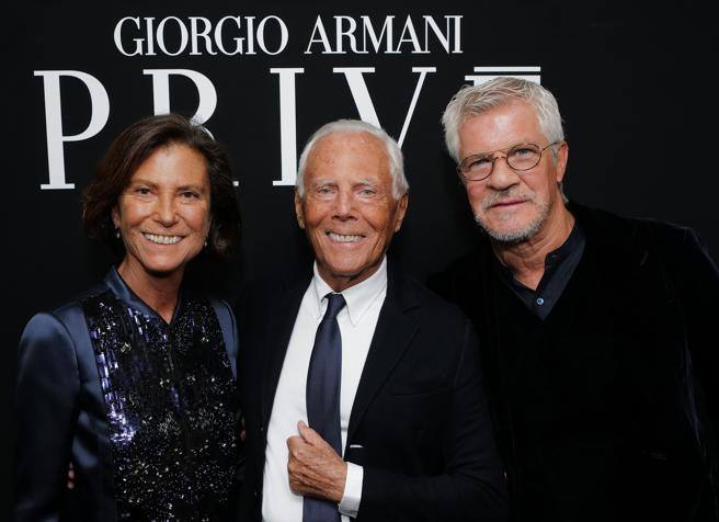 dipendenti parte di una famiglia Armani
