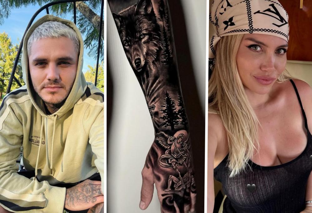 Mauro Icardi cancella tatuaggi Wanda Nara