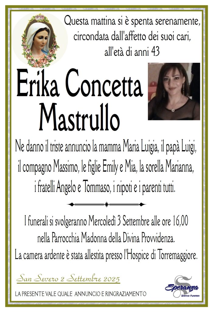 Erika Concetta Mastrullo