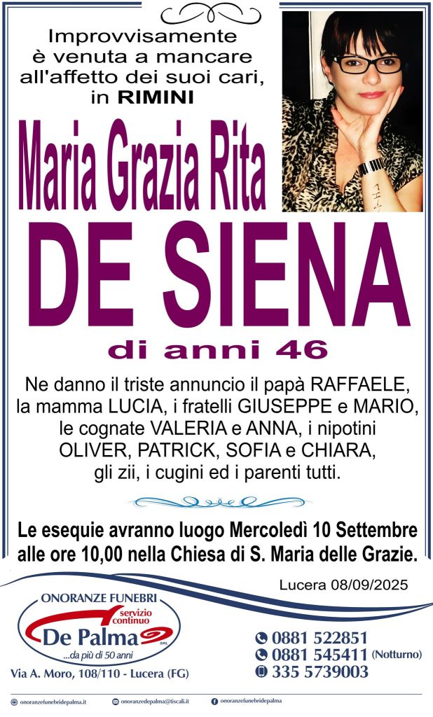 Maria Grazia Rita De Siena