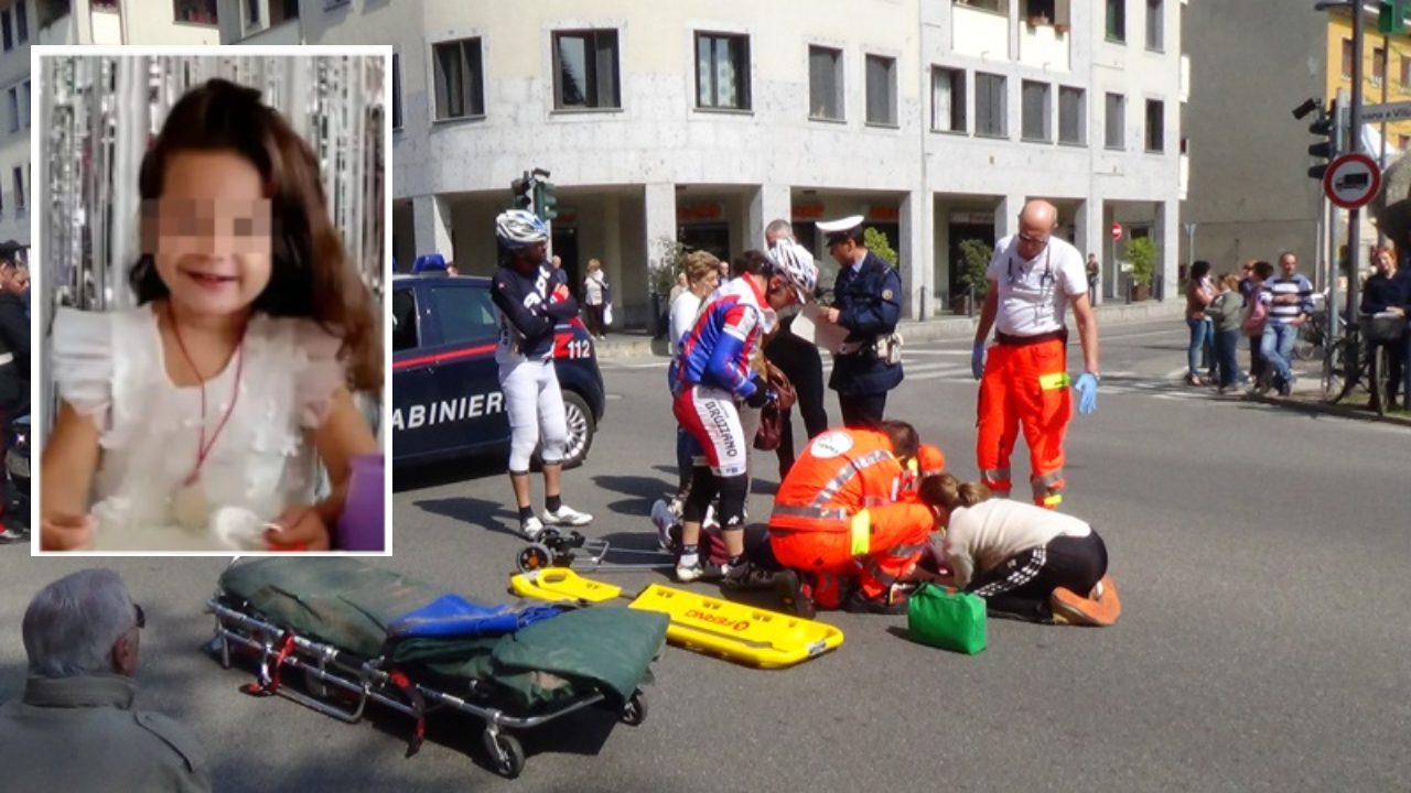 Belen Rreshka morta a 6 anni dopo essere stata investita a Verdello