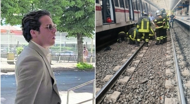 Ciro Grillo sentenza rinviata figlio giudice morto metro Roma