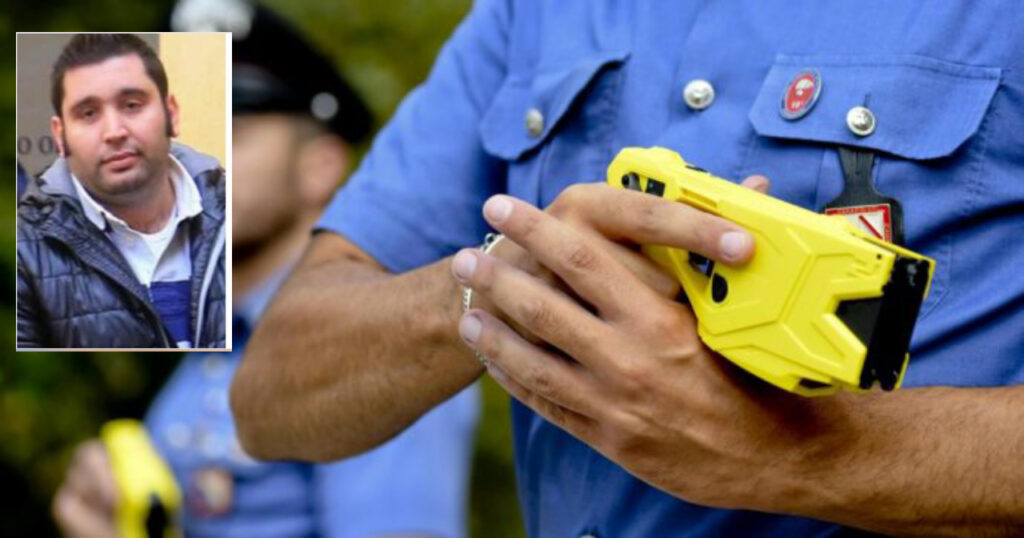 taser morte