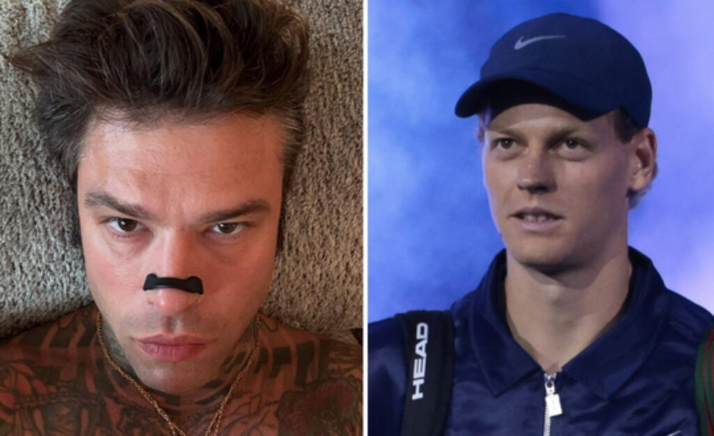 Fedez contro Jannik Sinner