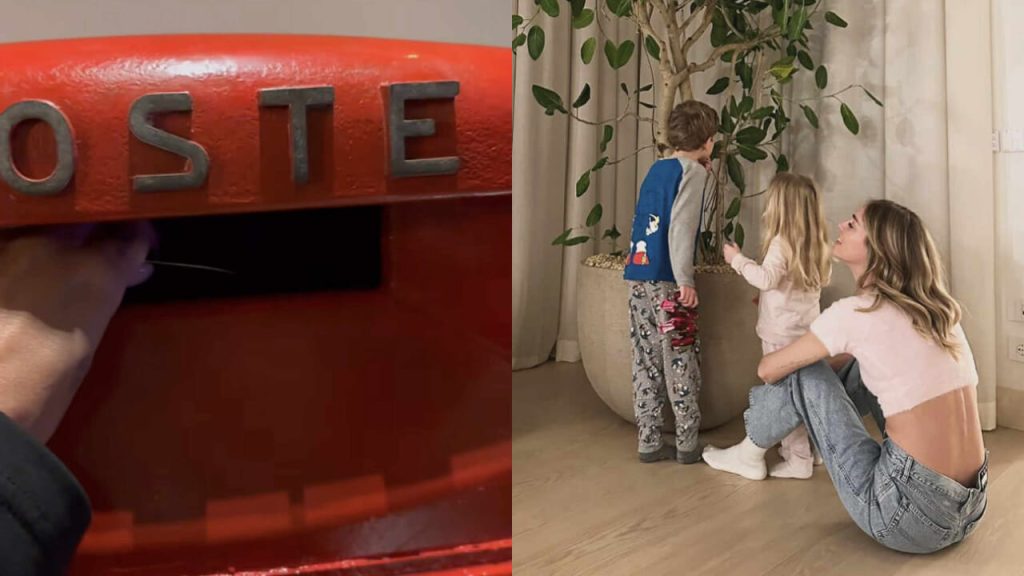 Cartolina di Chiara Ferragni per i figli Leone e Vittoria