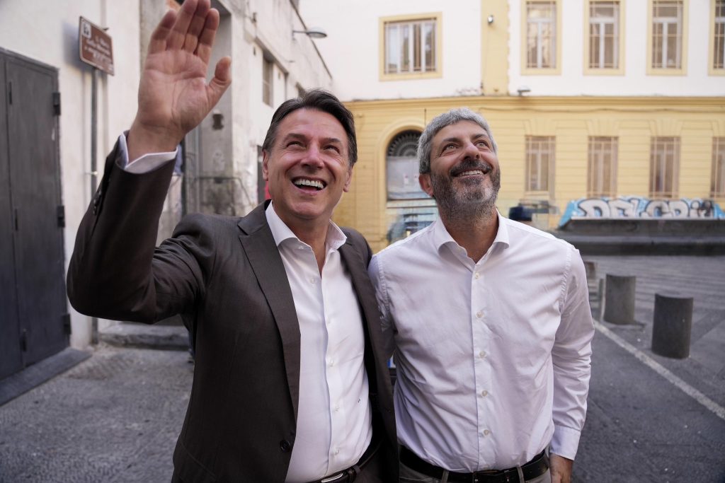 Roberto Fico e Giuseppe Conte