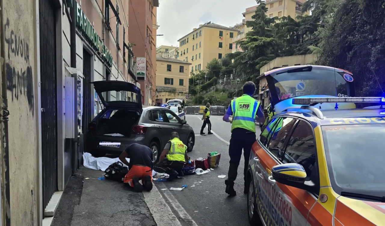 Genova donna morta