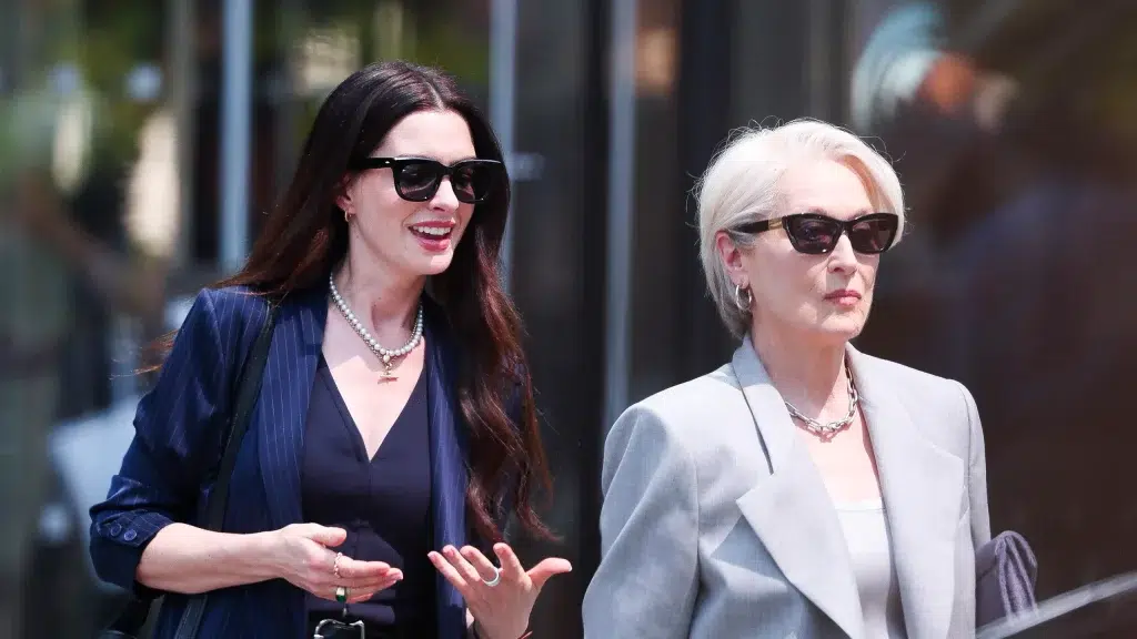 Anne Hathaway e Maryl Streep