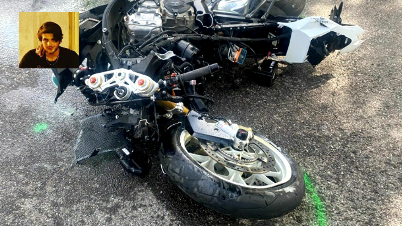 scontro moto tir