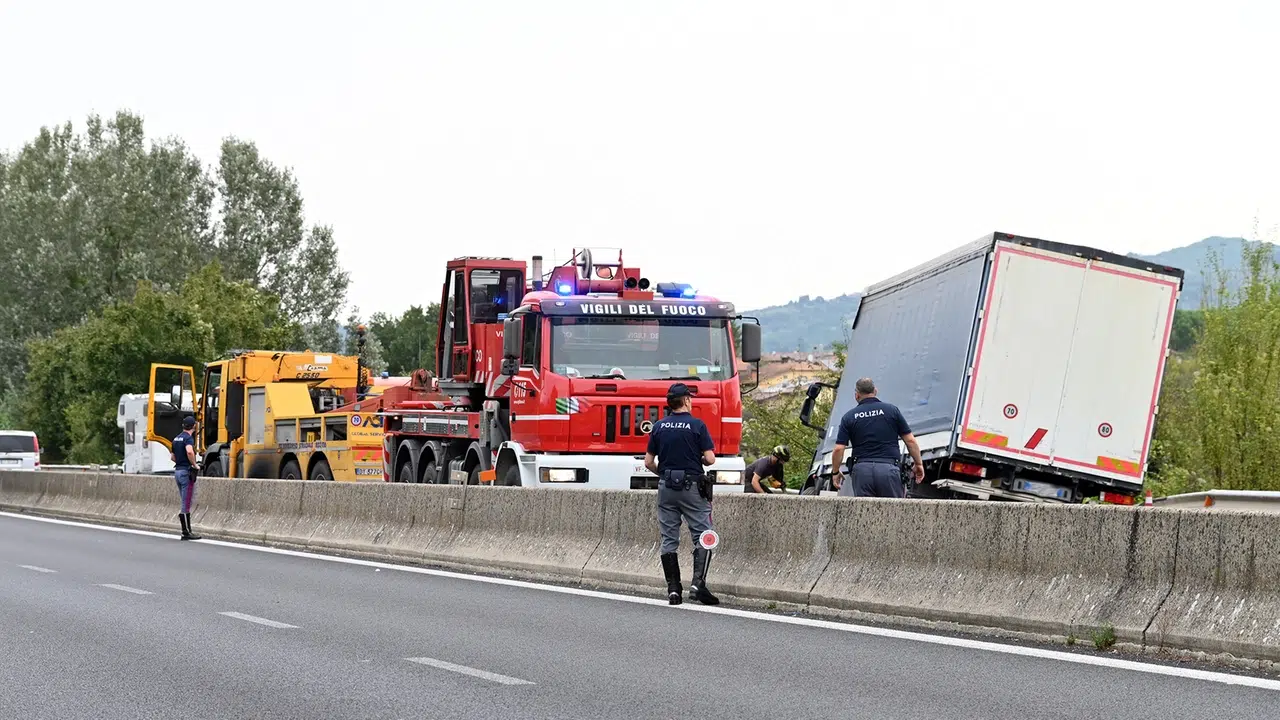 Incidente E45 bimba 8 anni Argenta
