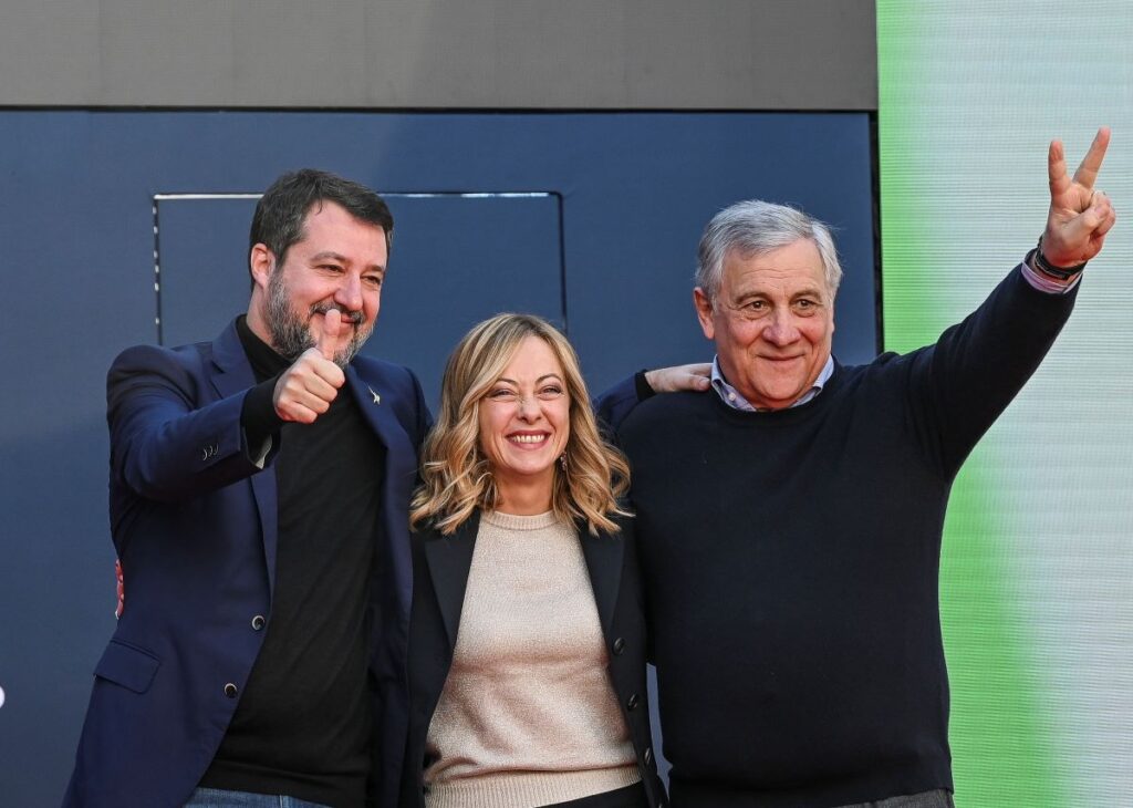 meloni salvini tajani