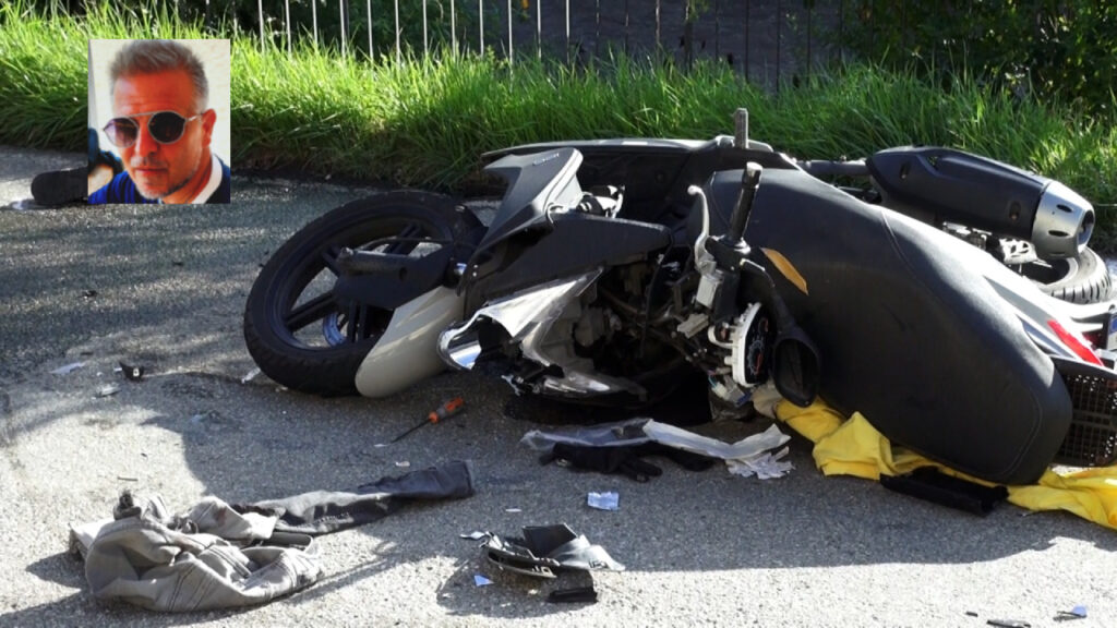 Morto ristoratore Arezzo incidente moto Emanuele Di Rocco