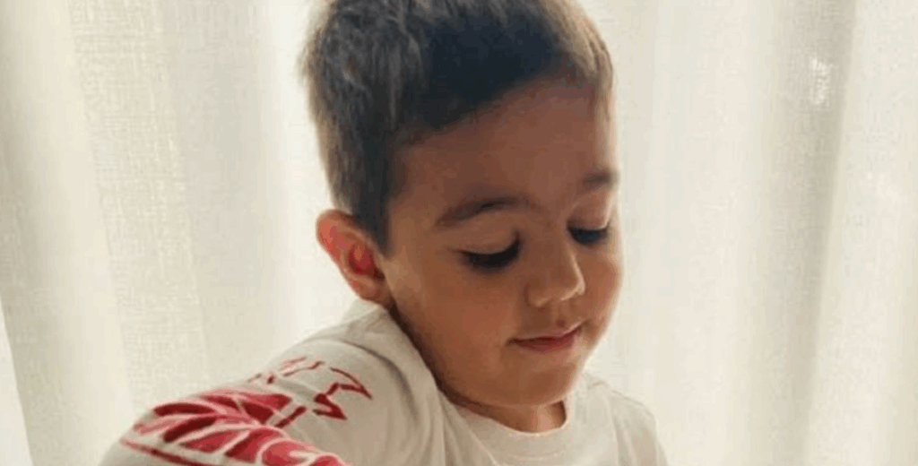 Il piccolo Mattia, morto per un tumore al cervello