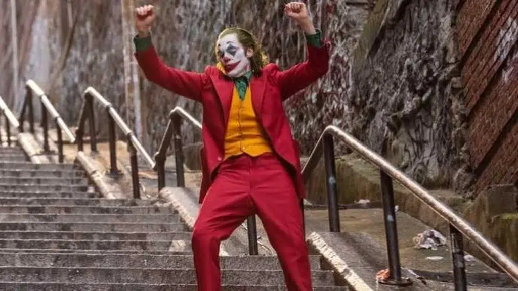 joker sulle scale nel Bronx