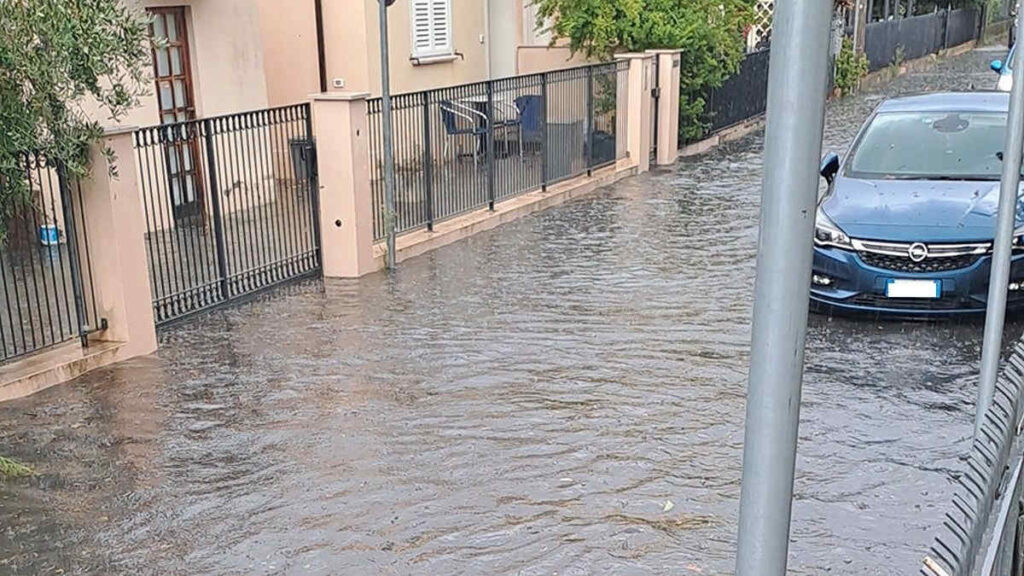 allagamenti da maltempo
