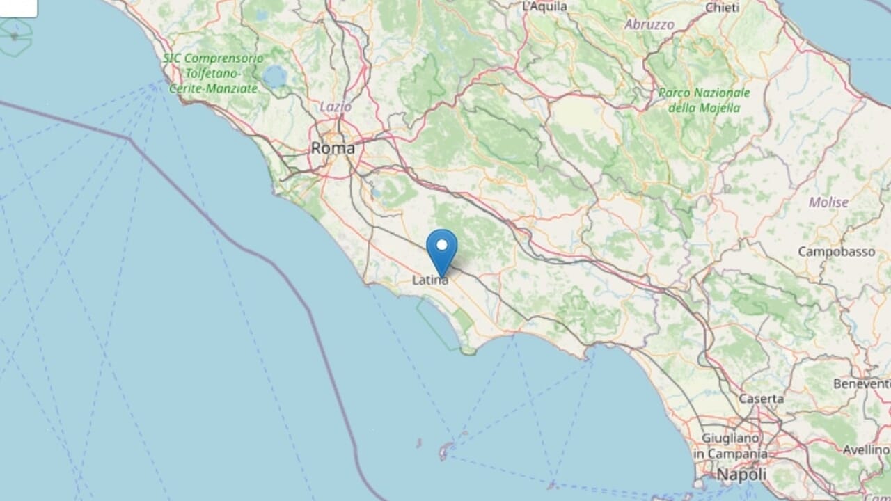 terremoto Latina